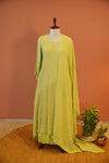 Noor-e-Lime Chikankari Set