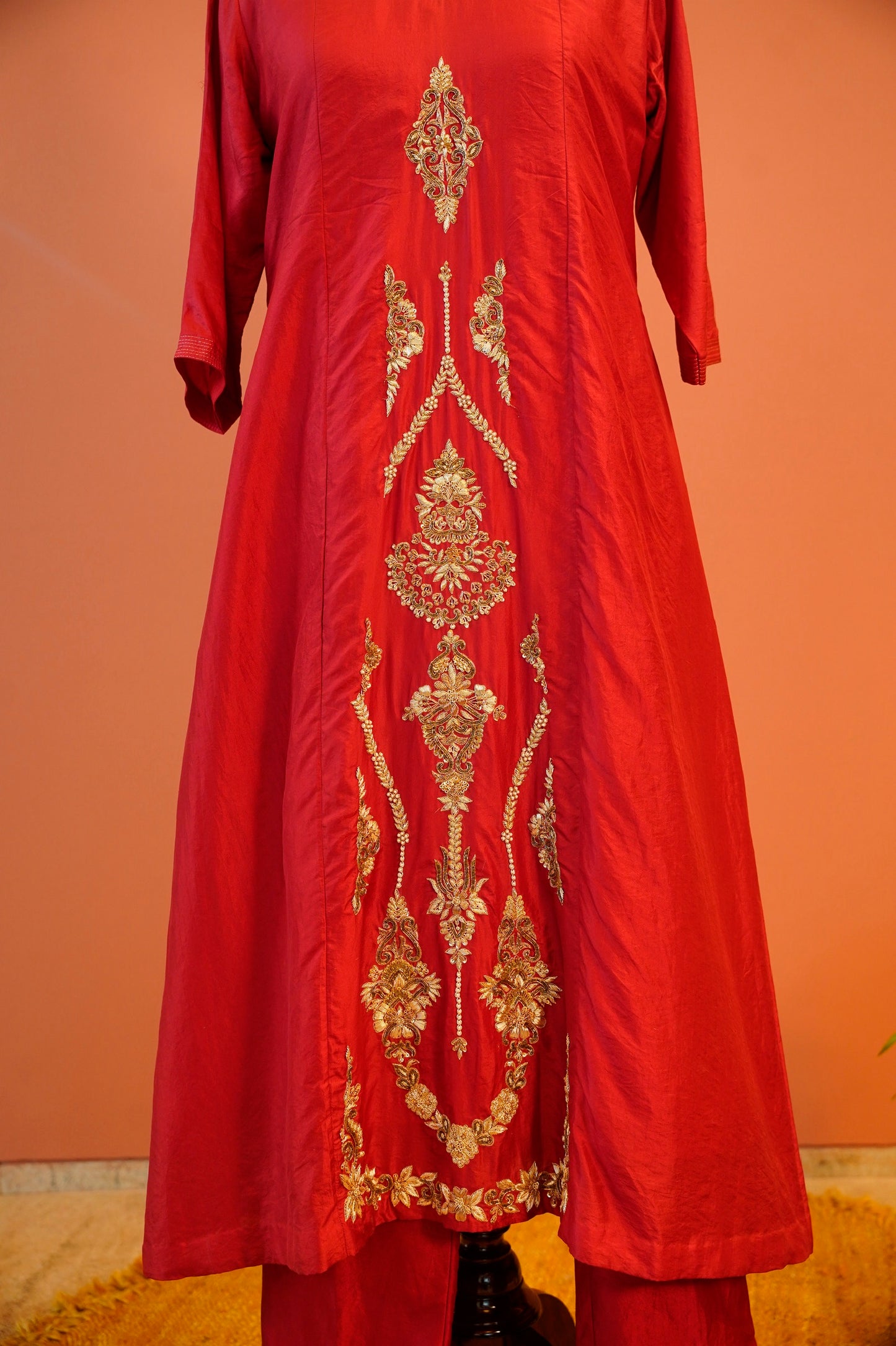 Ruby Noor Embroidered Suit Set