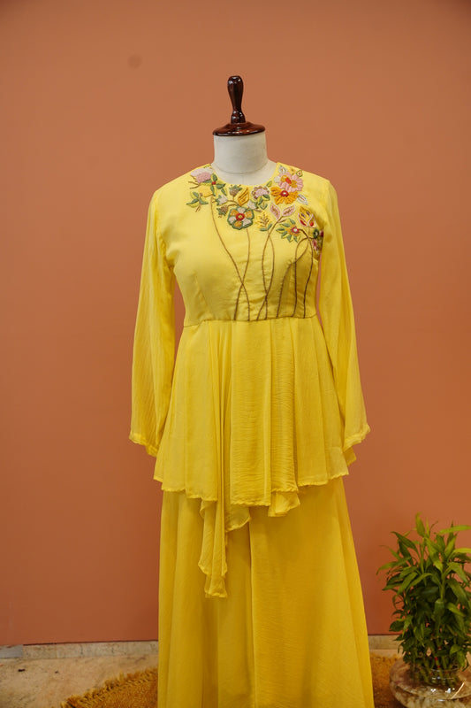 Floral Sharara set
