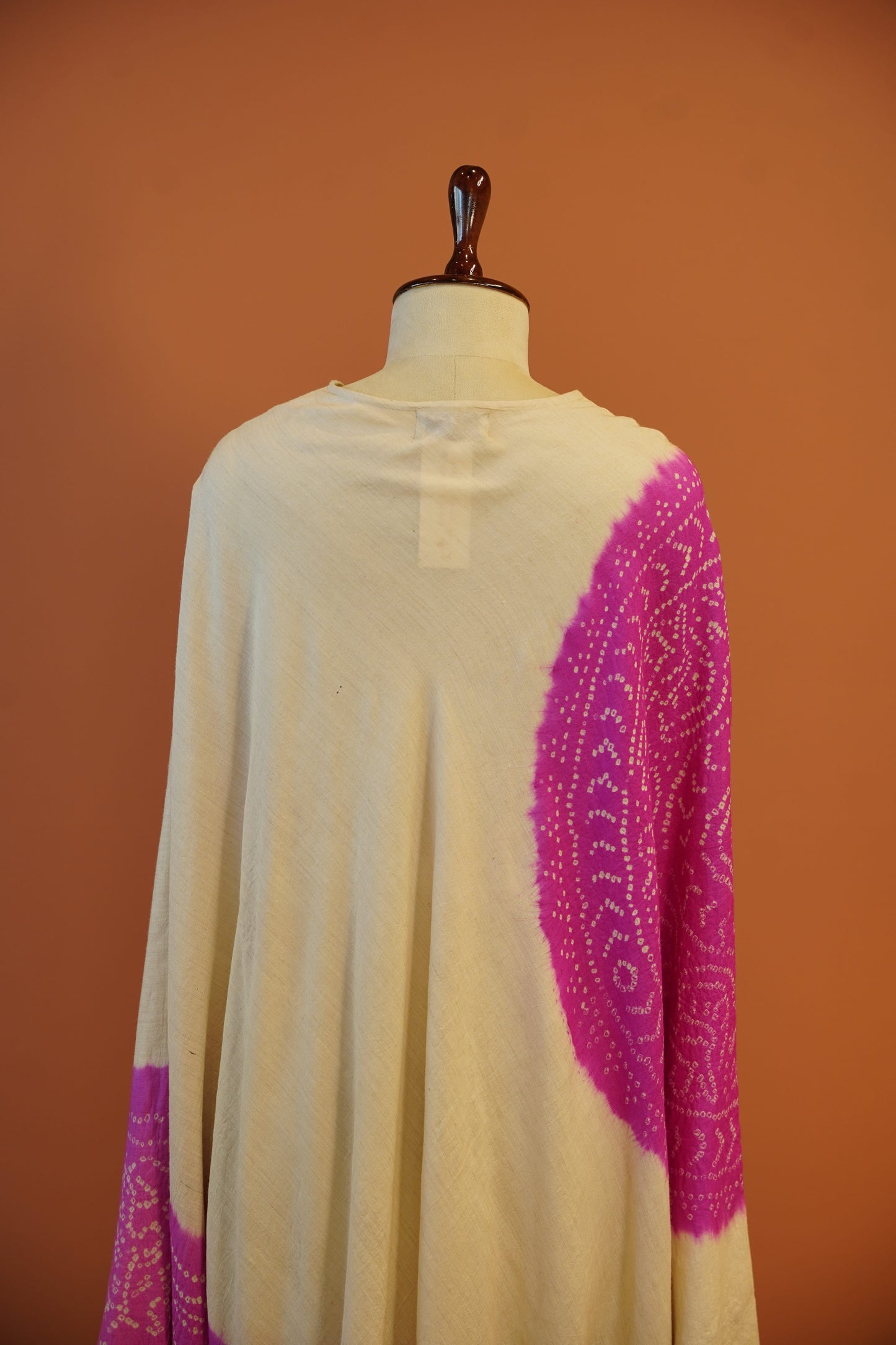 Rosy Bandhej Flow Kaftan