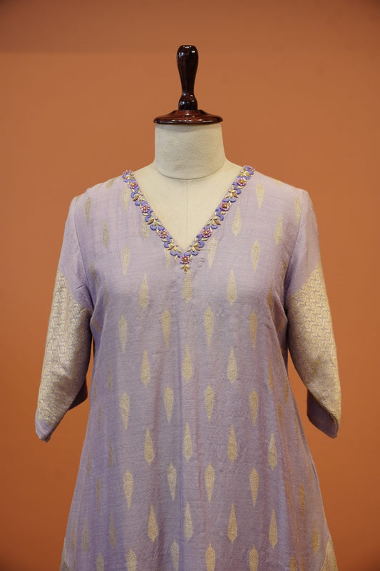 Lavender Sharara set