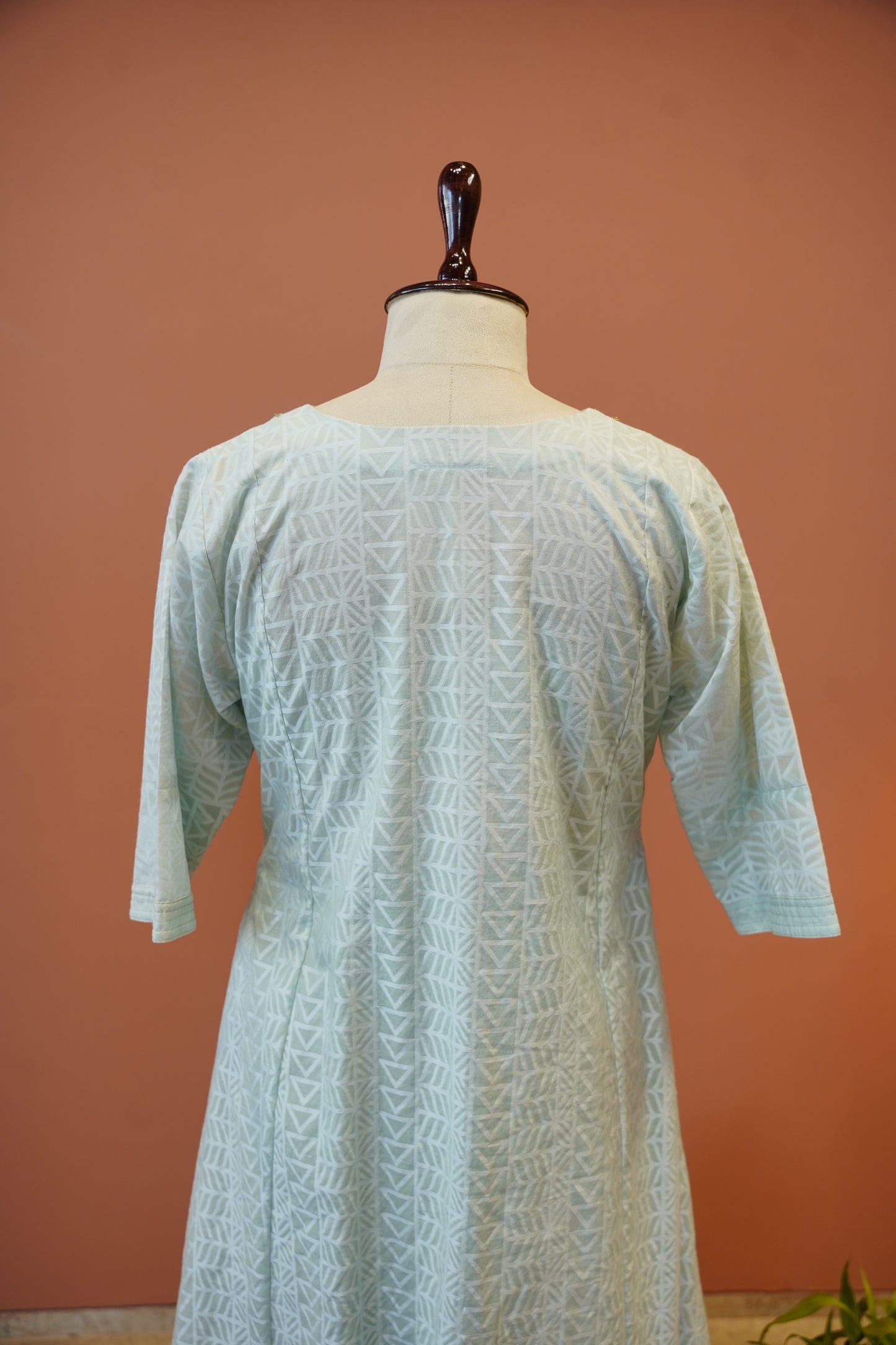 Powder Blue Aabroo Suit Set