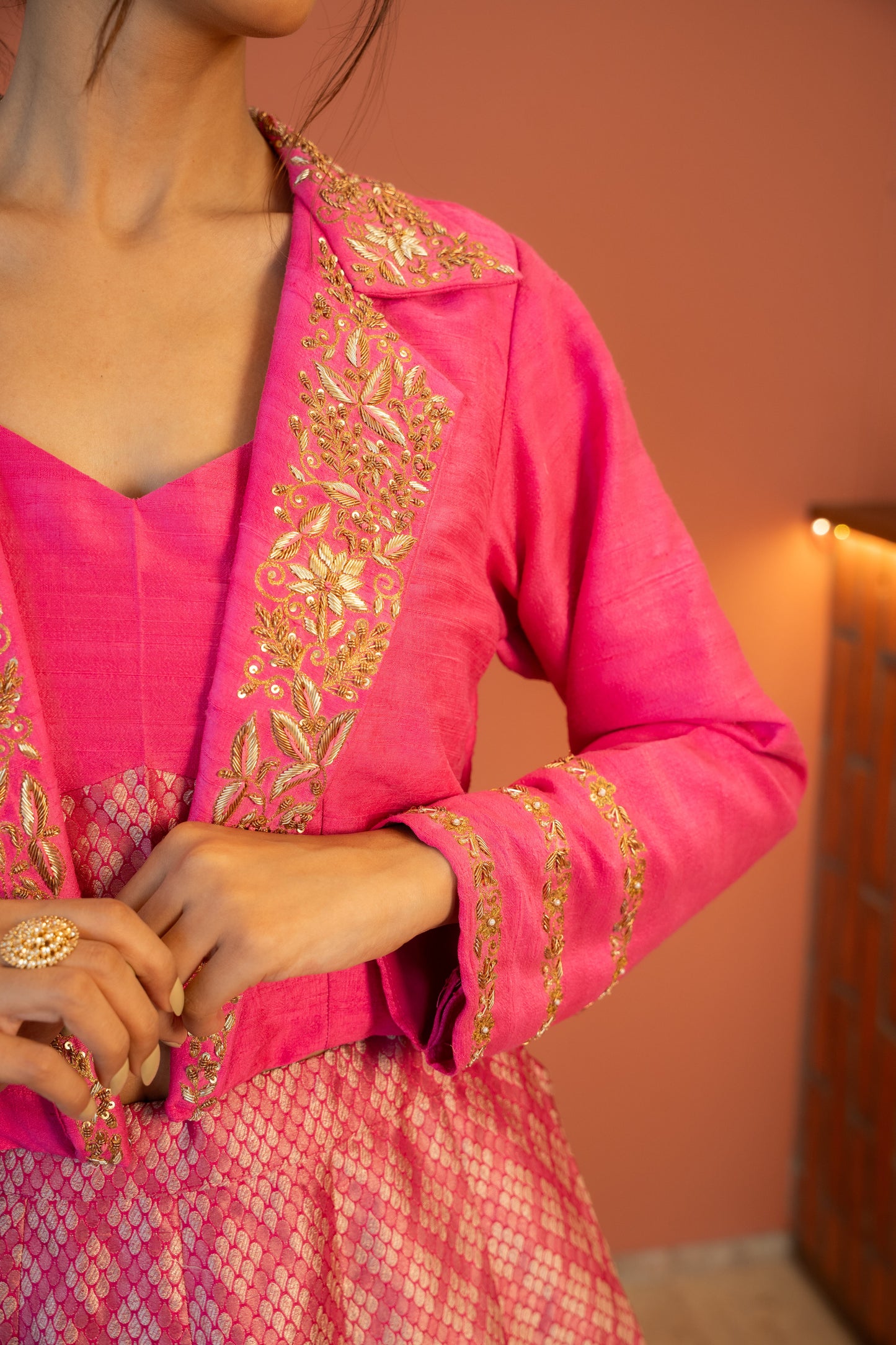 Rose Royale Lehenga Set