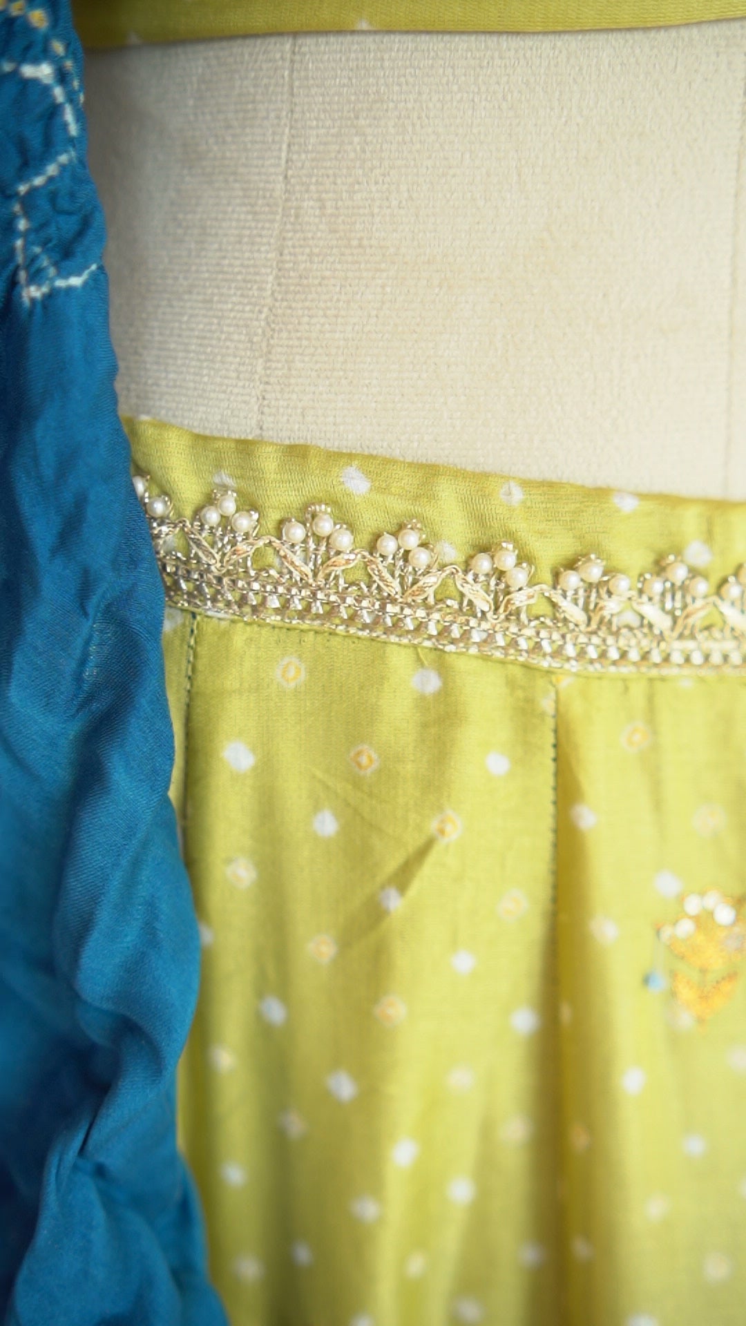Sunlit Indigo Lehenga Set