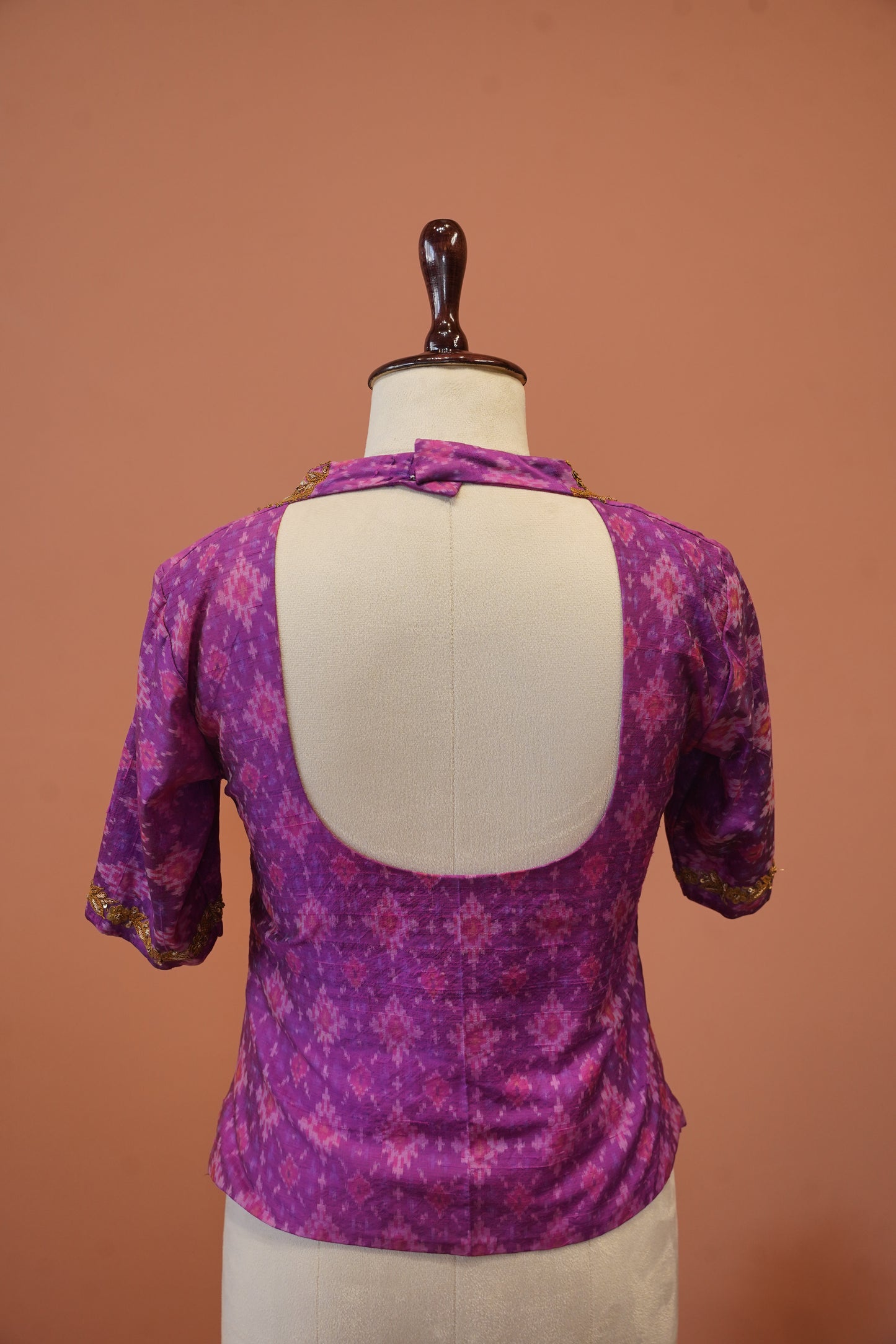 Pink patola Blouse