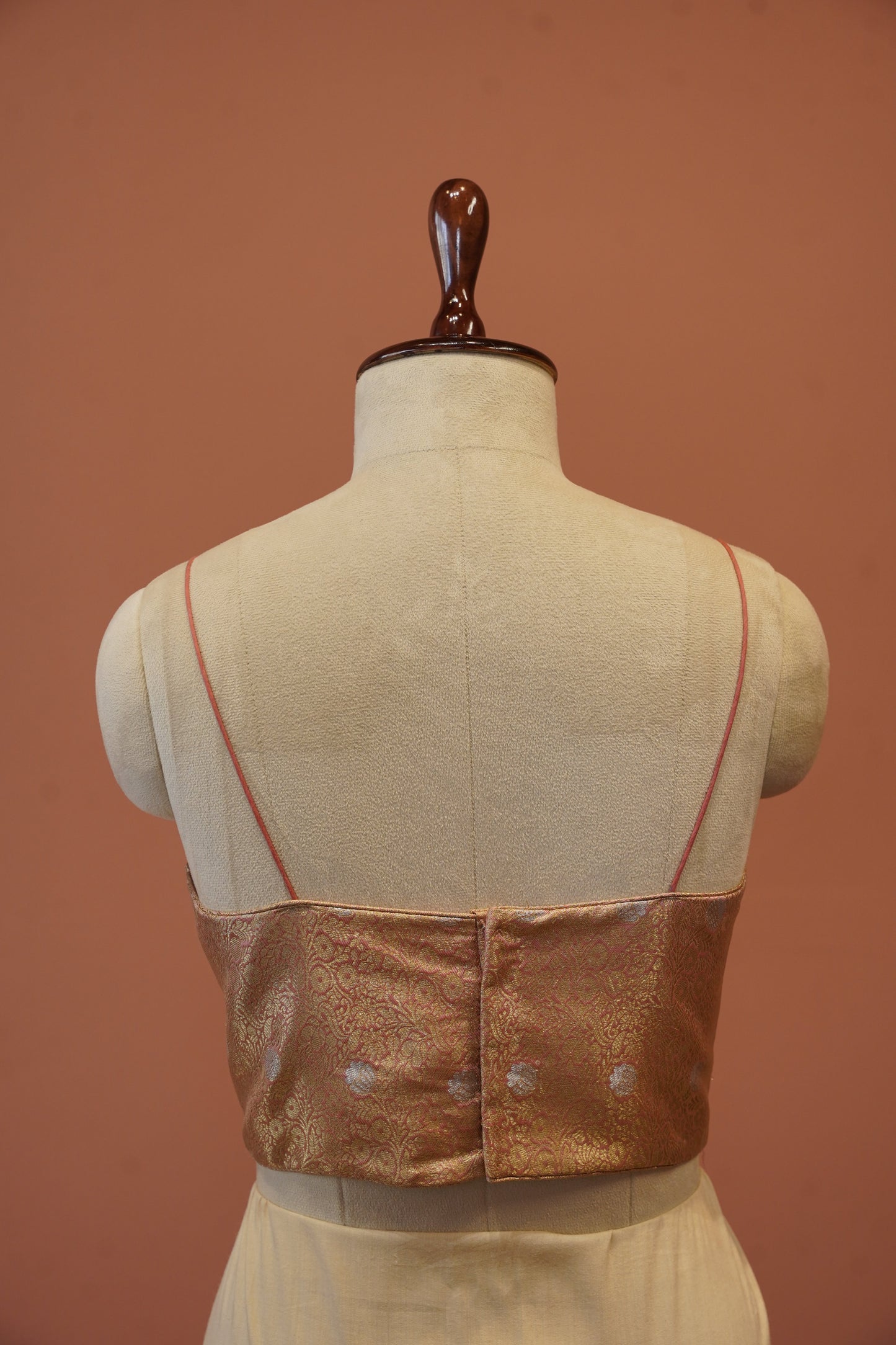 Champagne Bustier Blouse