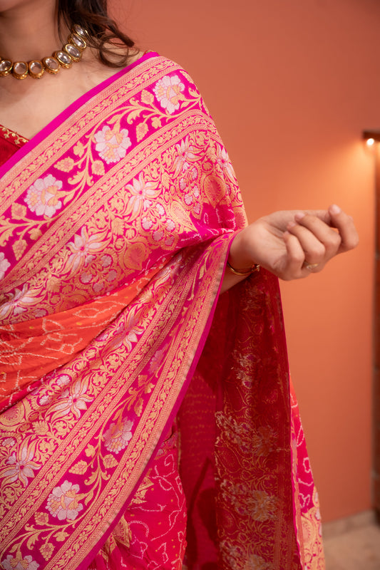 Rang-e-Rani Banarasi Saree