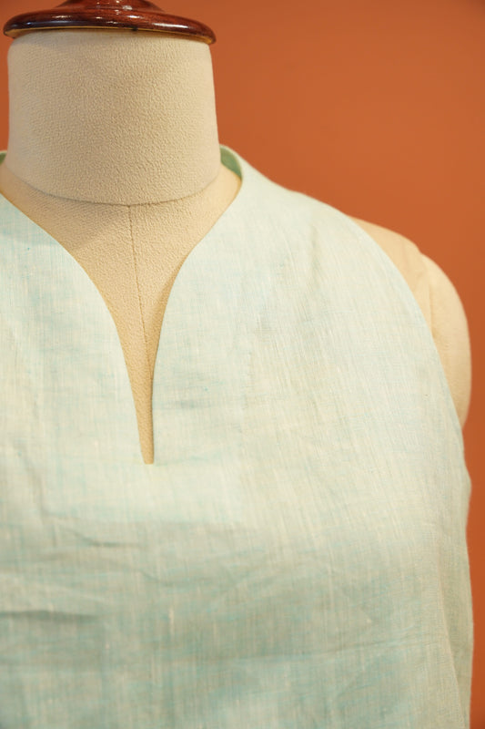 Aqua Linen Co-ord Set