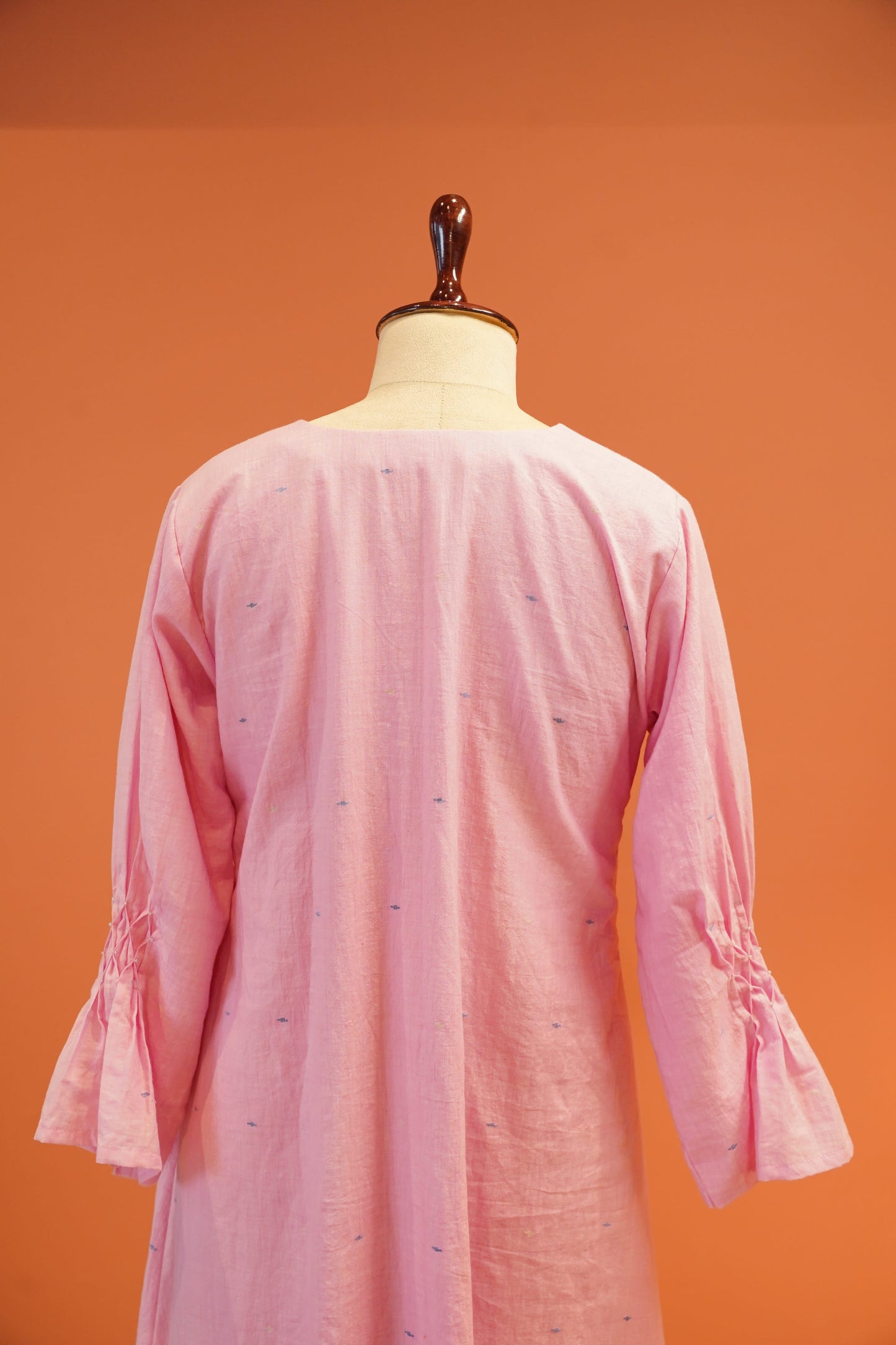 Gulabi Noor Jamdani Dress
