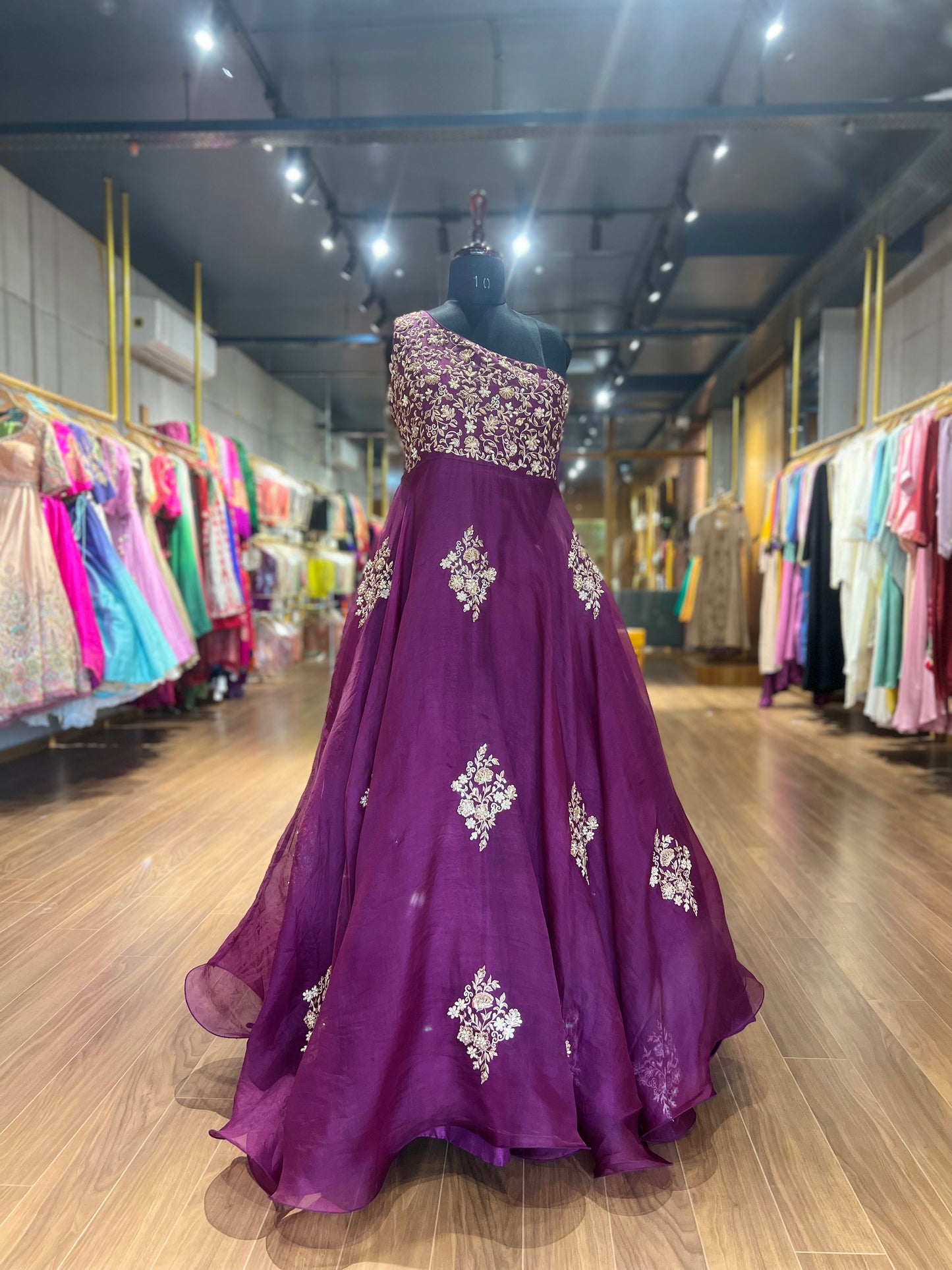 Royal Orchid Gown