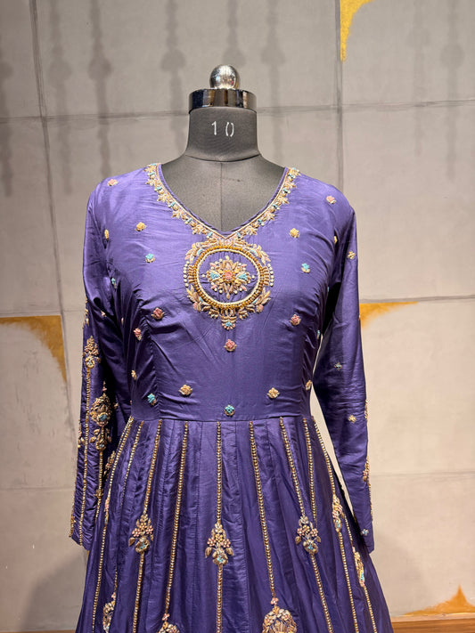 Royal Azure Gown