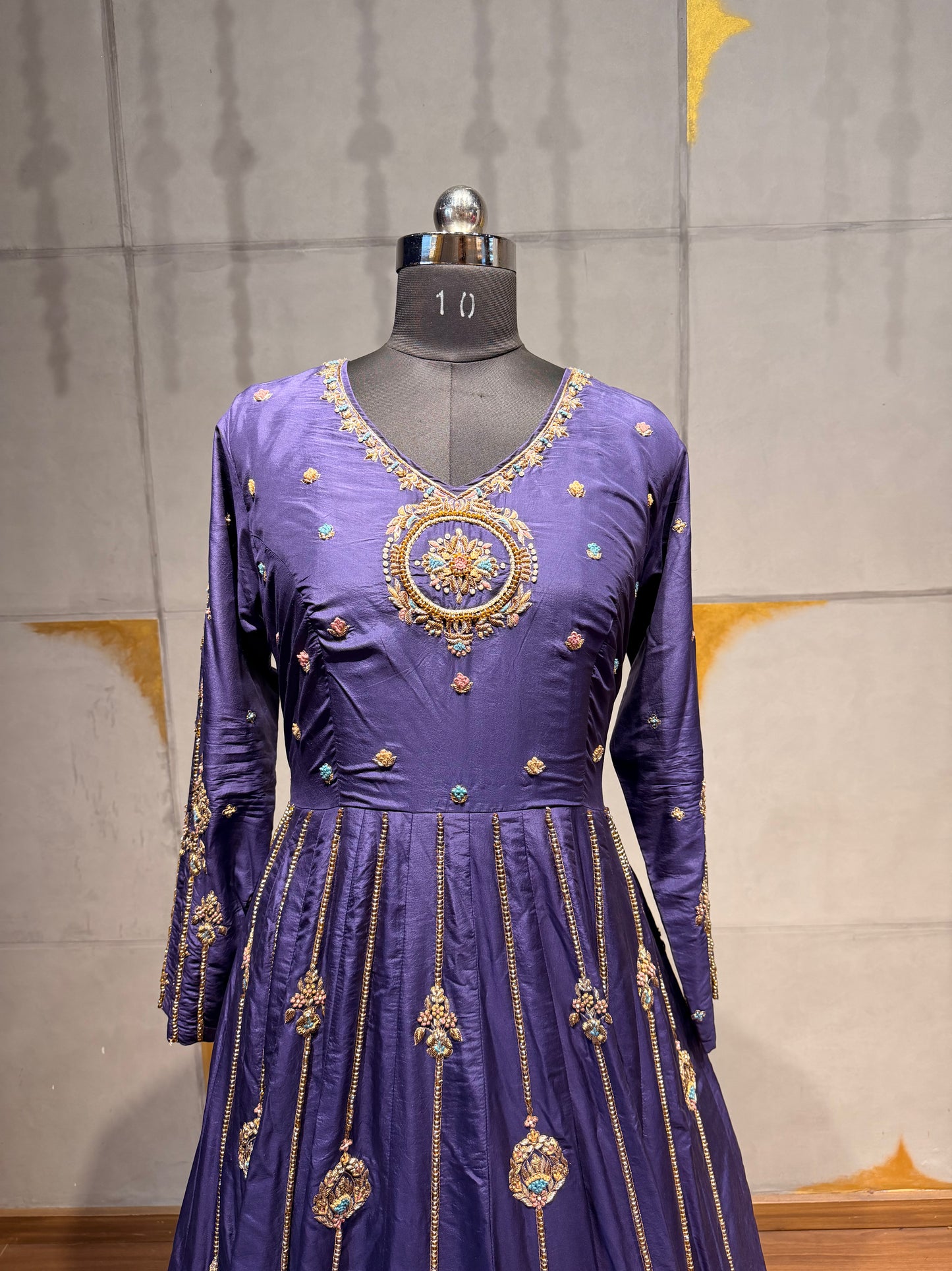 Royal Azure Gown