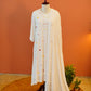Nazakat Ivory Bloom Chikankari Kurta