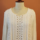 Ivory Grace Chikankari Anarkali