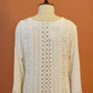 Ivory Grace Chikankari Anarkali