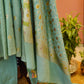 Mint Zari Suit Set