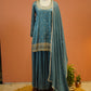 Firoza Mist Sharara set