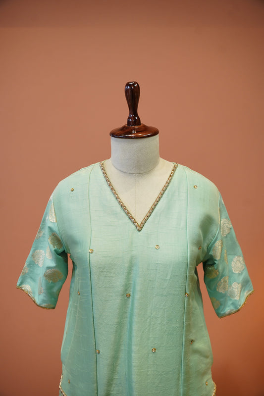Mint Noor Kurta Set