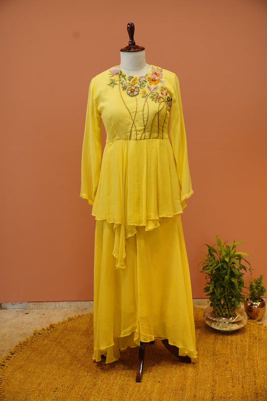 Floral Sharara set