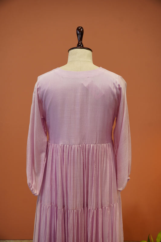 Floral gathered Dress