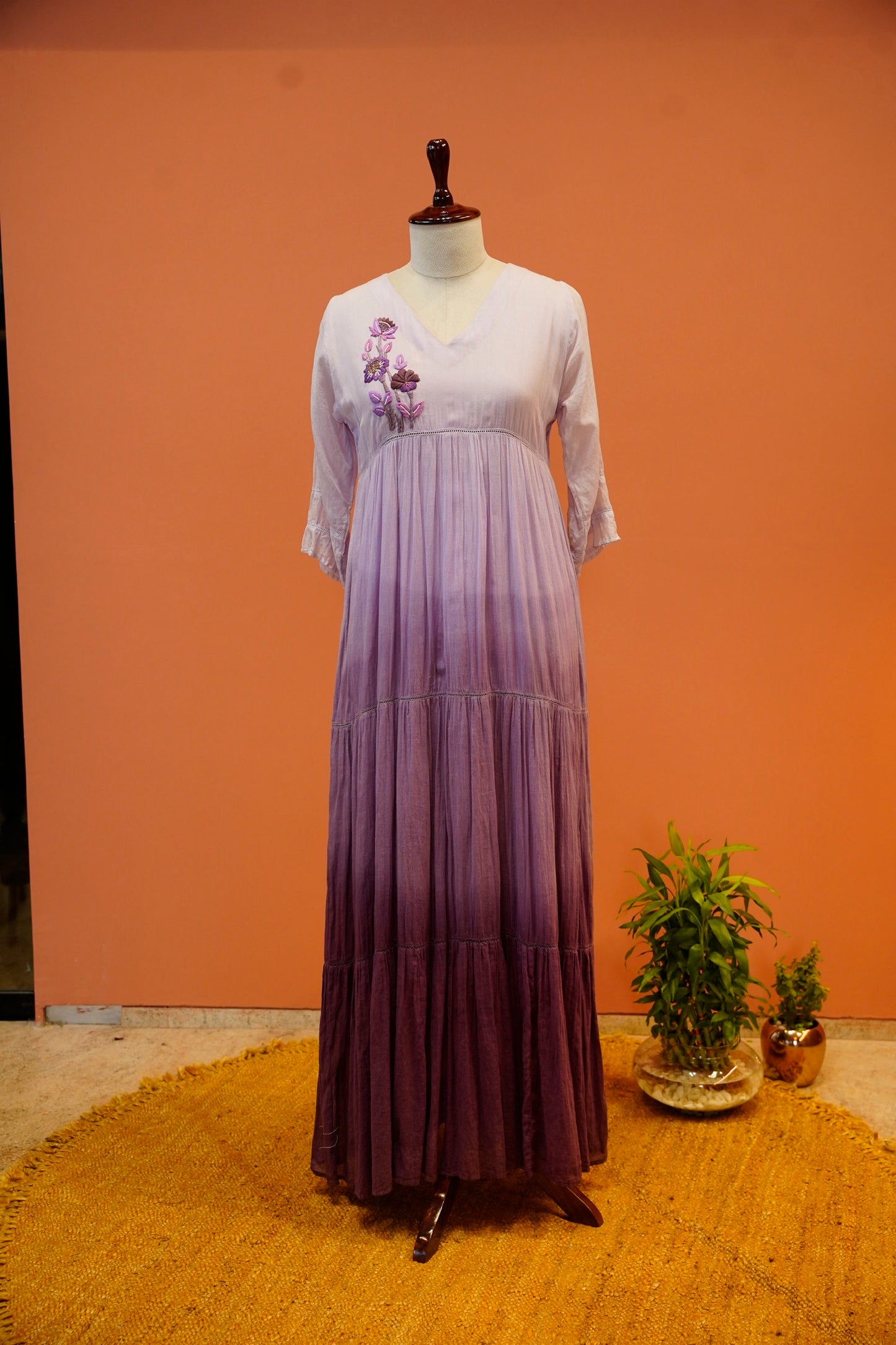 Lavender Ombre Mal Dress