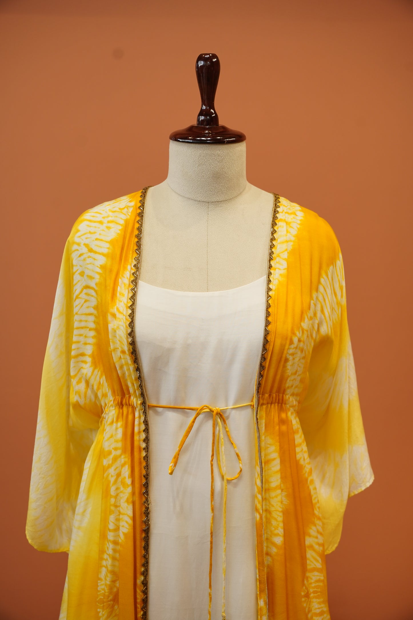 Sunshine Silk Shibori Dress