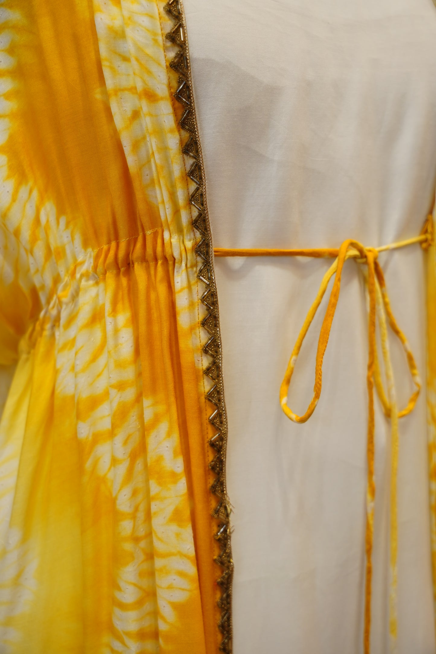 Sunshine Silk Shibori Dress