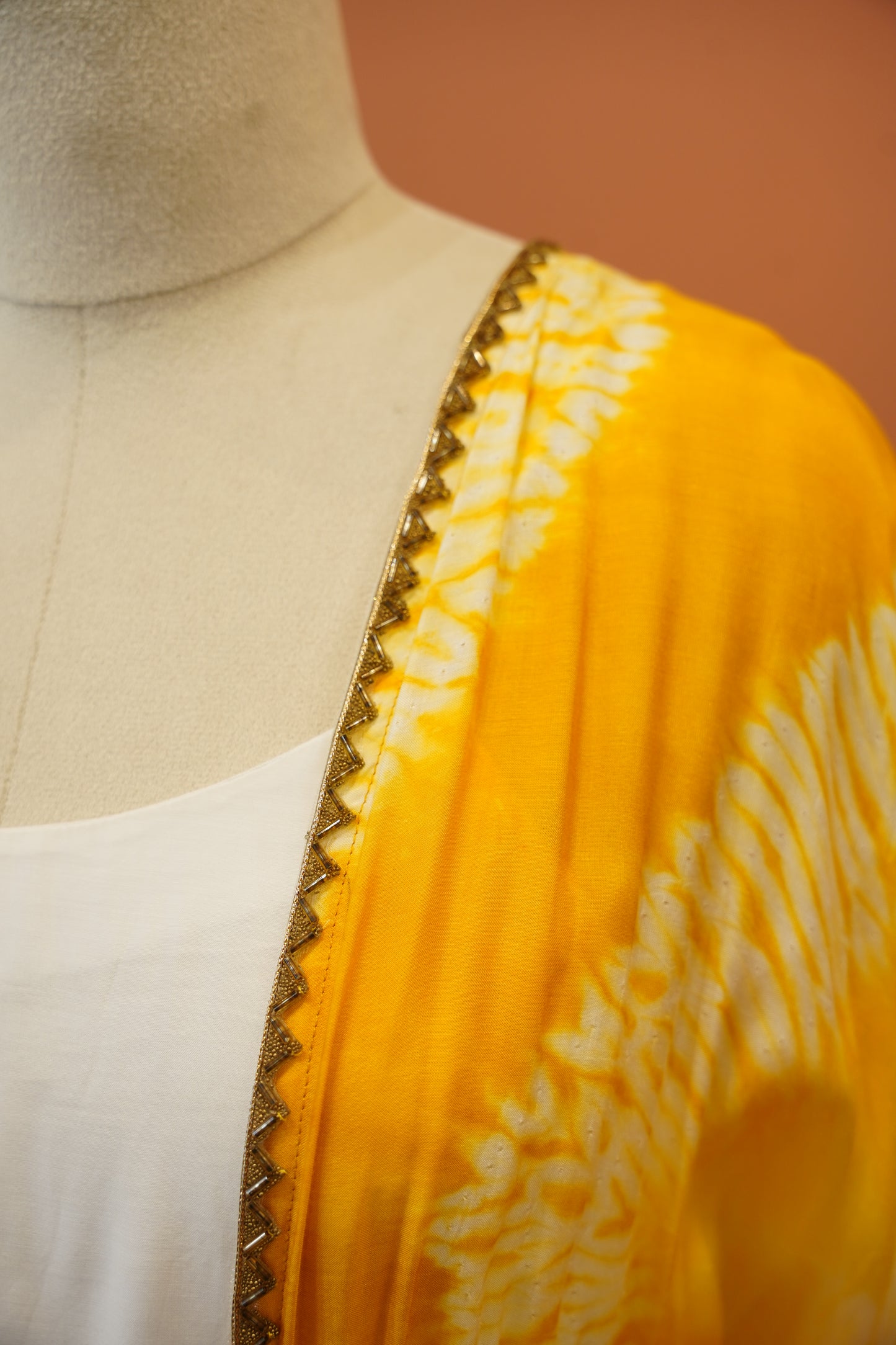 Sunshine Silk Shibori Dress