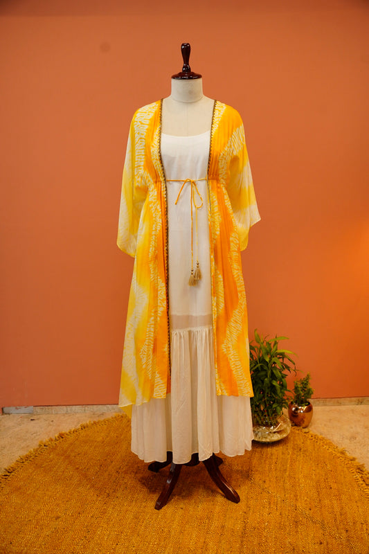 Sunshine Silk Shibori Dress