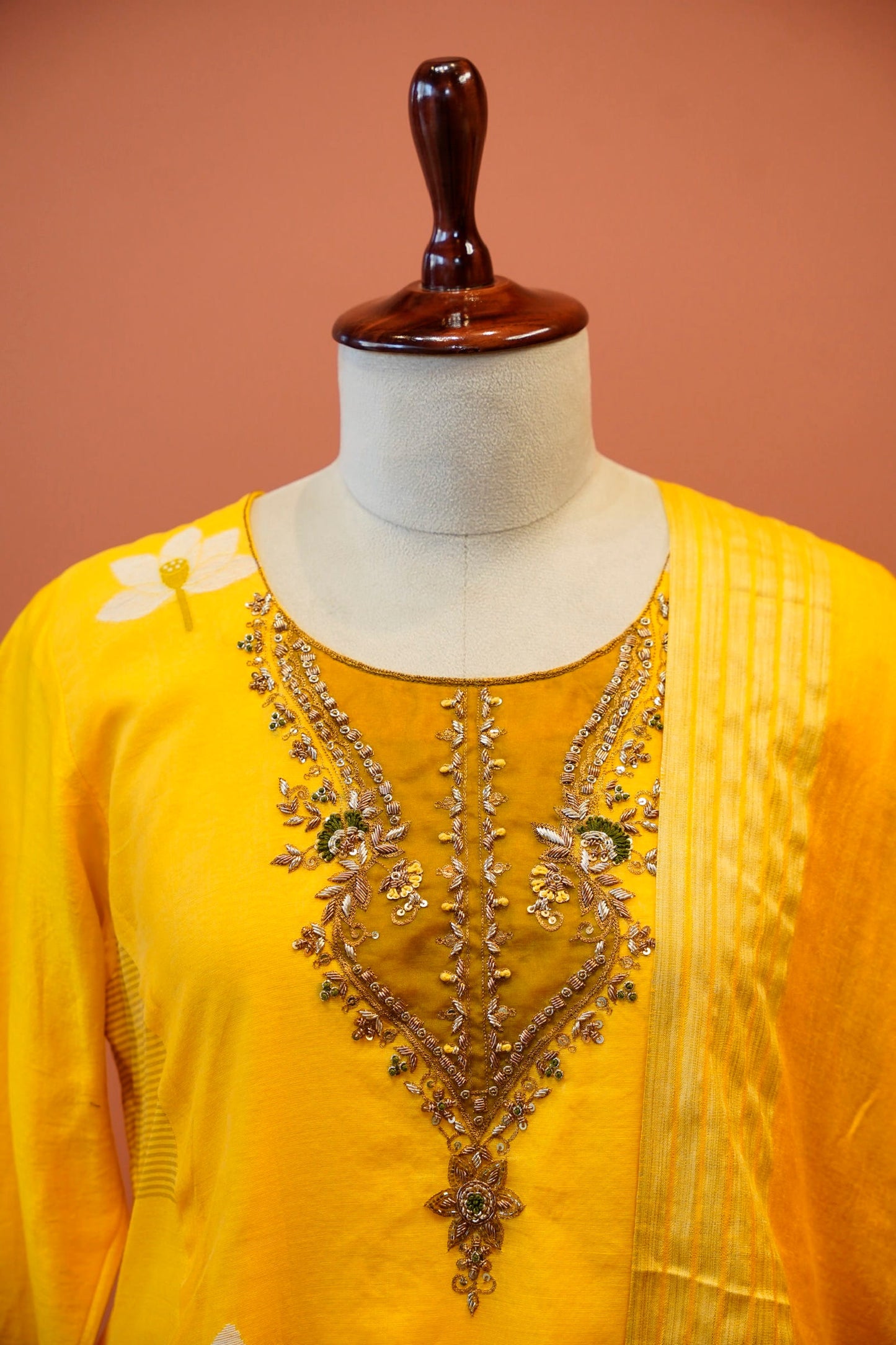 Mustard Glow Suit Set