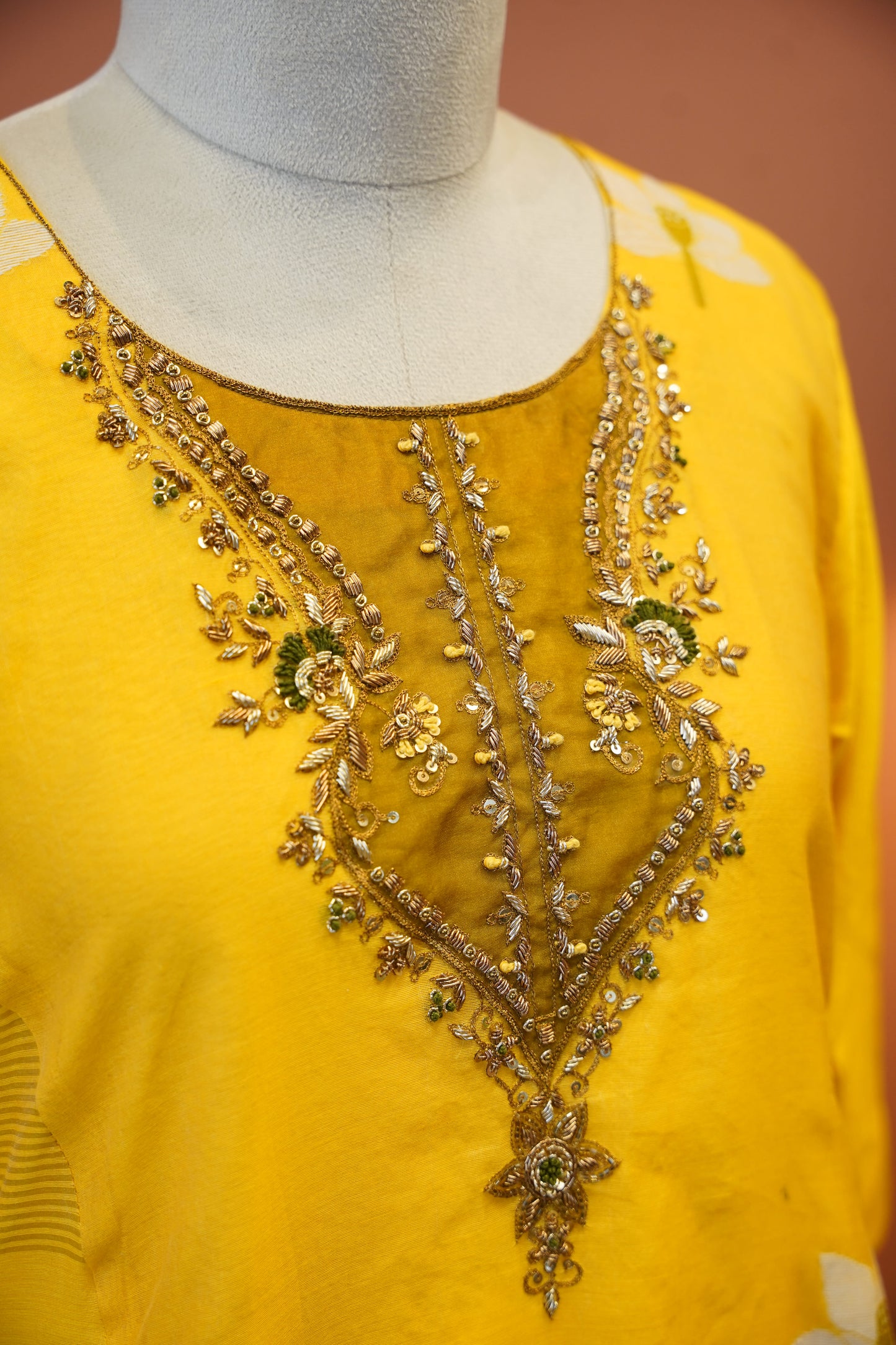 Mustard Glow Suit Set