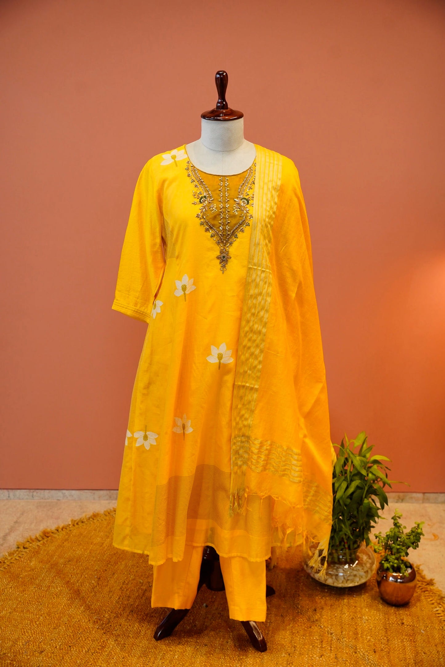 Mustard Glow Suit Set