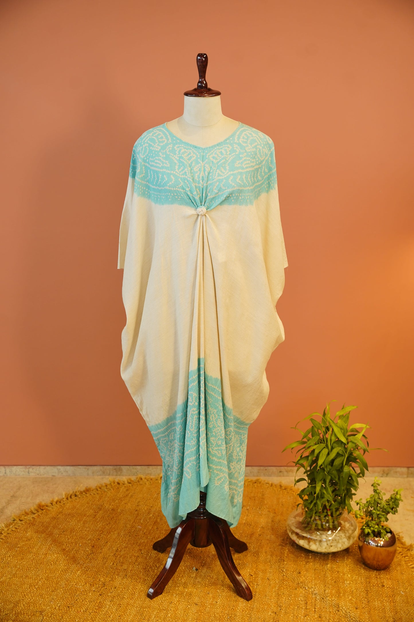 Aque Noor Bandhani Kaftan