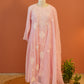 Rose Nazakat Chikankari Set