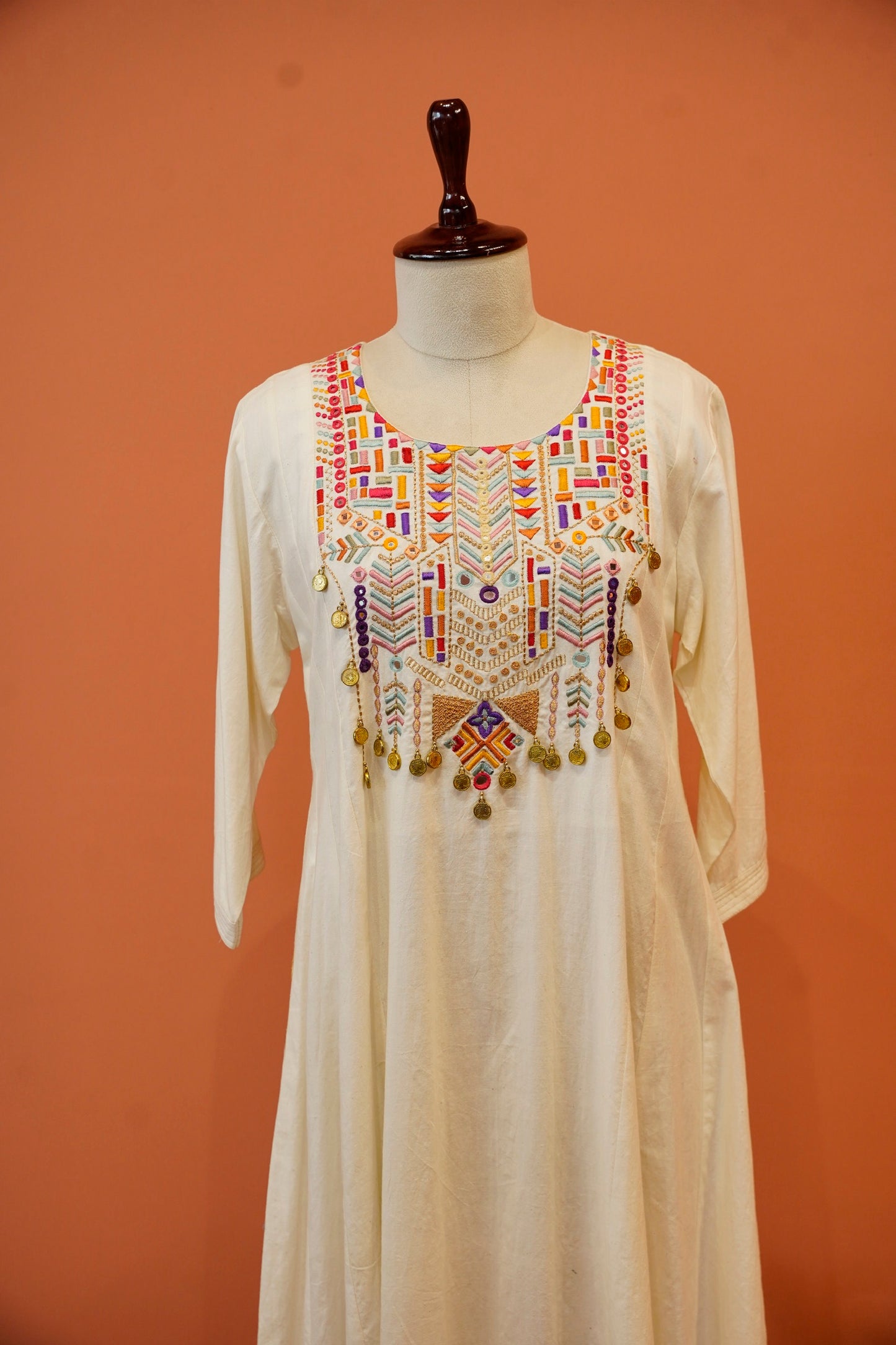 Ivory Silk One Piece