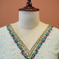 Powder Blue Aabroo Suit Set