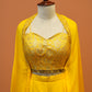 Mustard Sharara set