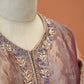 Rose Dust fusion Sharara set