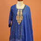 Royal blue Sharara set