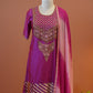 Gulnaar Pink Sharara set