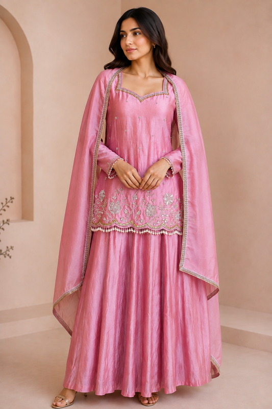 Rosewood Sharara Set