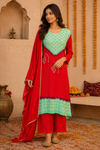 Gulnaar Bandhej Suit
