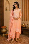 Peach Aura Abha Set