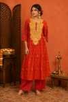 Rooh Ikat Kurta Set