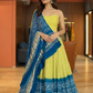 Sunlit Indigo Lehenga Set