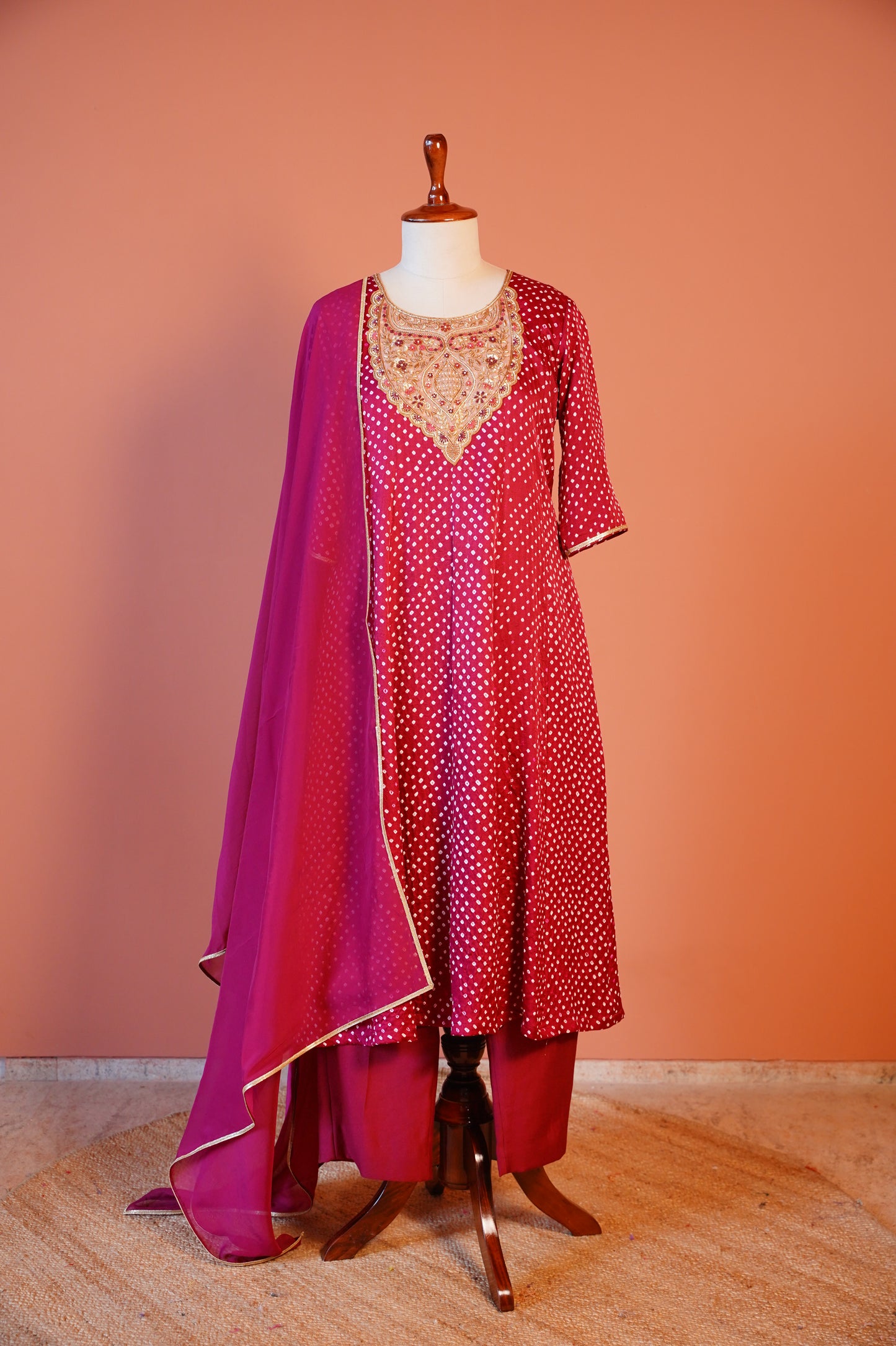 Meher Bandhej Set