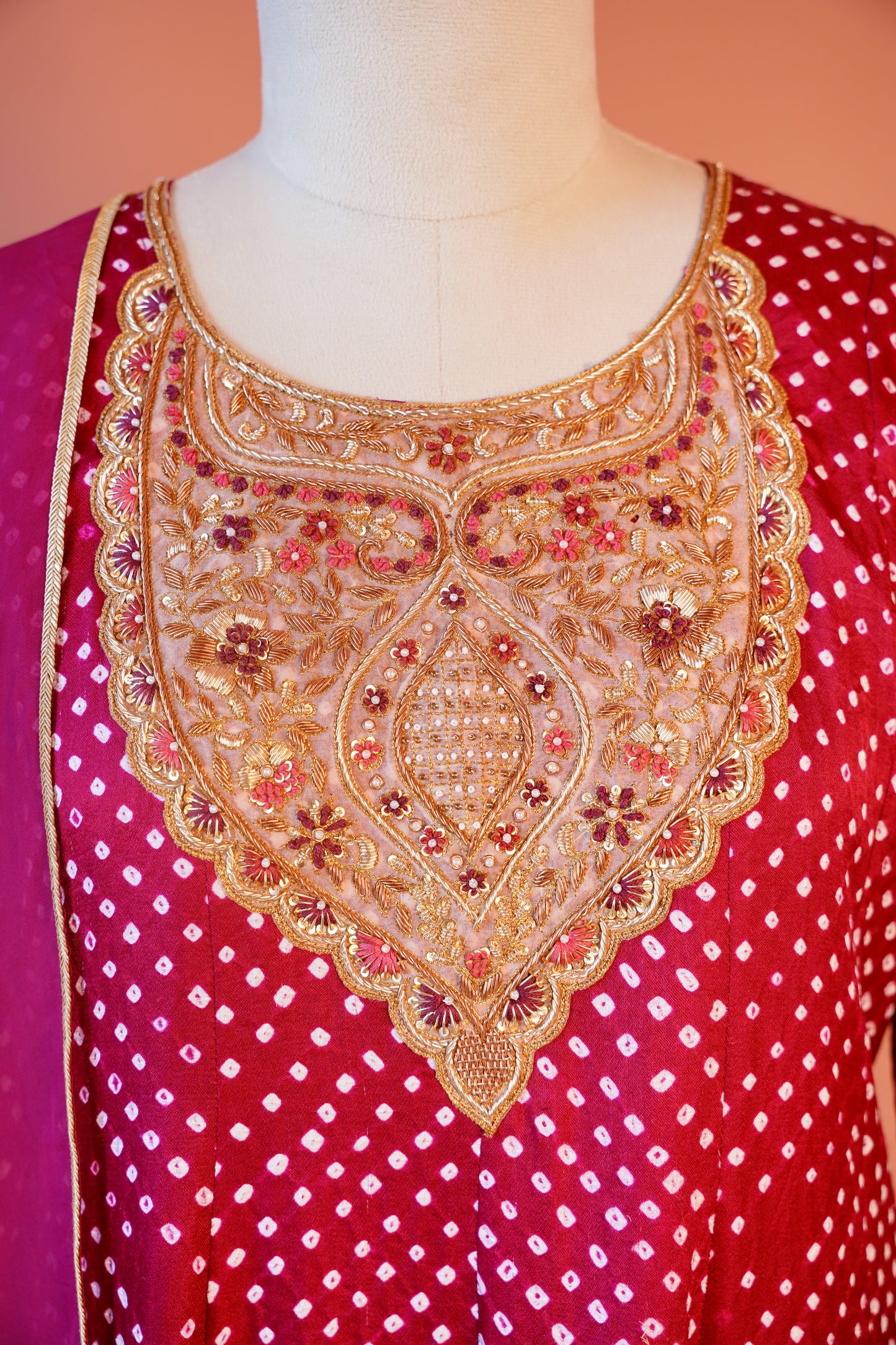 Meher Bandhej Set