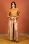 Sunehri Gul Cropped Set