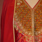 Kesari Ikat Kurta Set