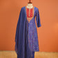 Neel Rang Ikat Kurta Set
